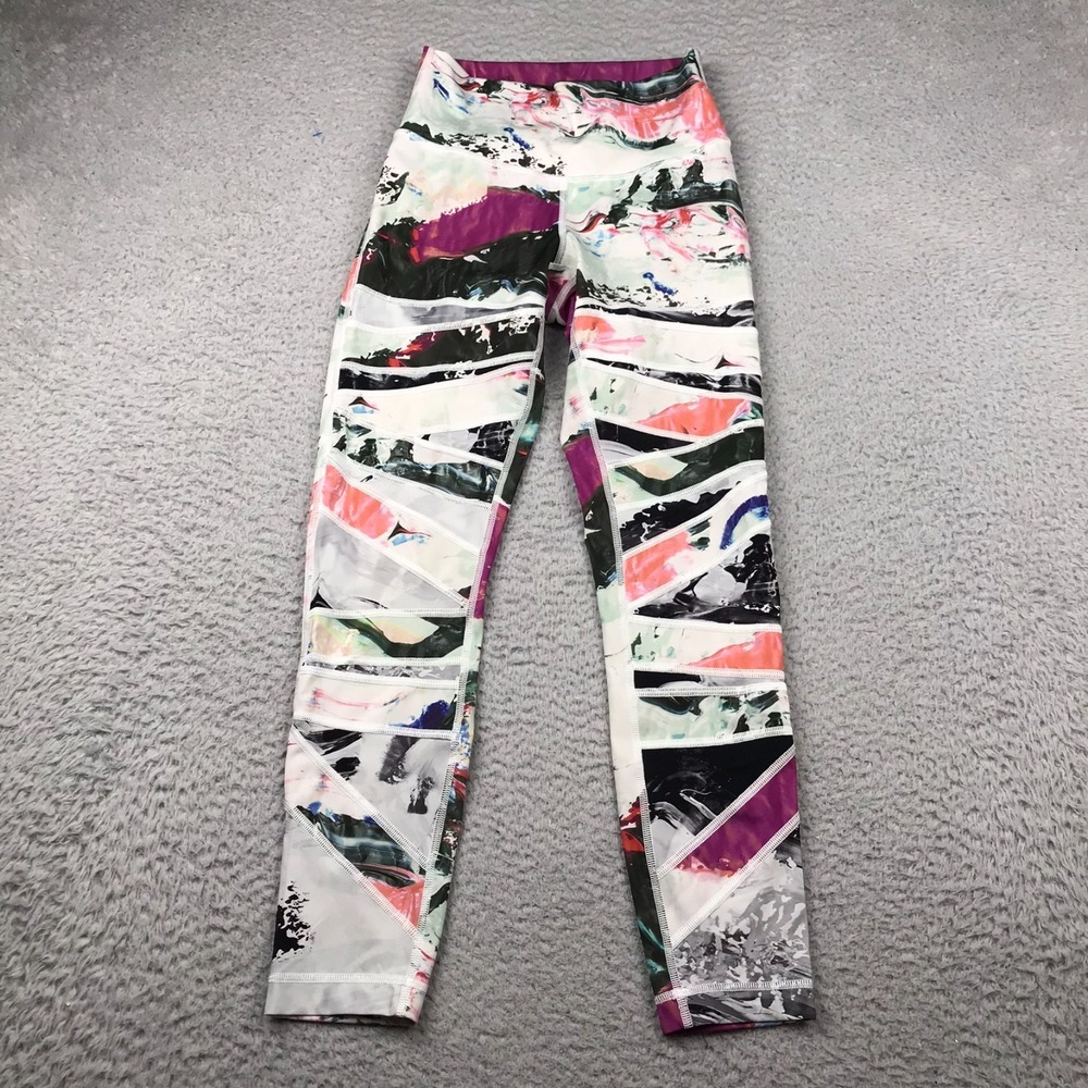 Lululemon High Times Pant *Full-On Luon Womens 23x25 Multi Pigment Wave Leggings